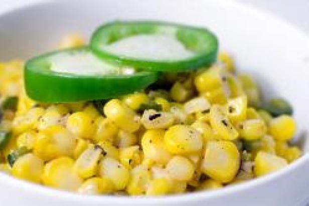 grilled corn with jalapeno-garlic butter