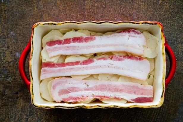 Bacon Potatoes au Gratin Recipe