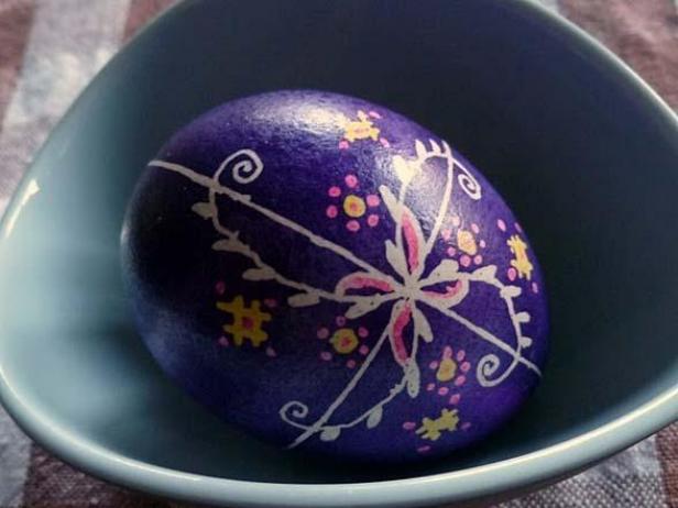 Colored Easter Egg