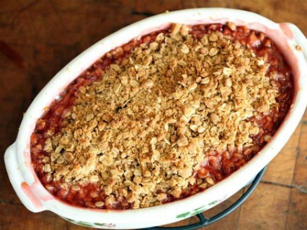 Strawberry-Rhubarb Crisp Recipe