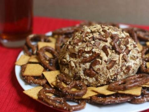 Beer-Pretzel Cheese Ball Recipe for Father's Day