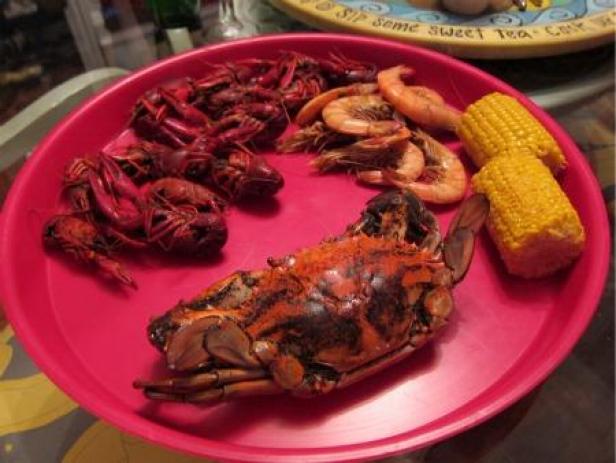 Louisiana seafood boil