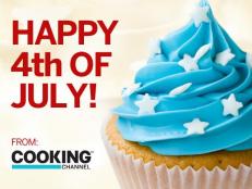 Celebrate July 4th with Cooking Channel's best grilling recipes, including hamburgers, steak, chicken, top summer side dish recipes, summer desserts and more.
