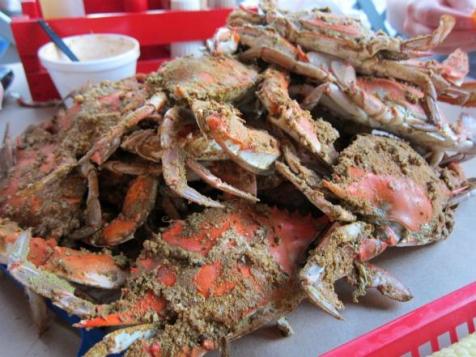 A Maryland crab feast in California