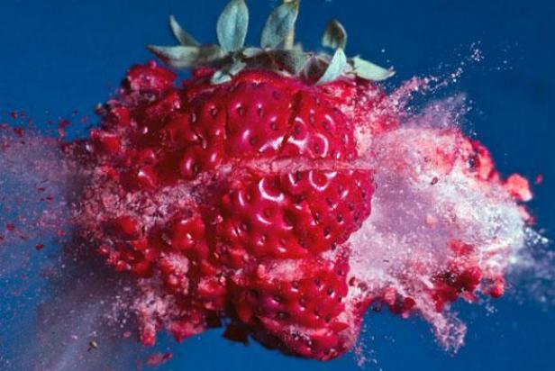 Exploding Strawberry