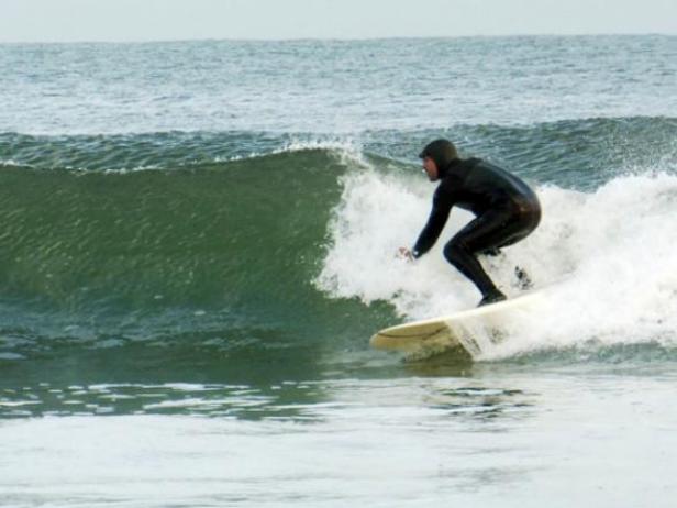 Ben Sargent Surfing