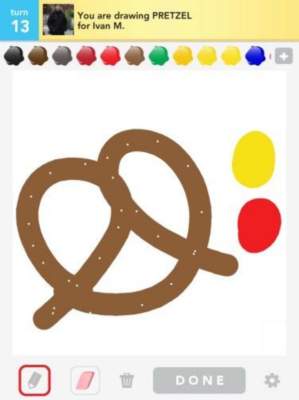 Best of DrawSomething Food Pictures
