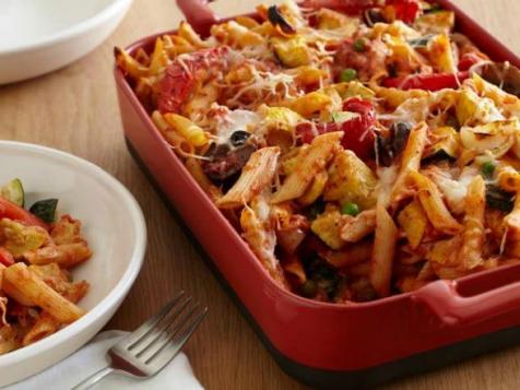 Meatless Monday: Baked Penne With Roasted Vegetables