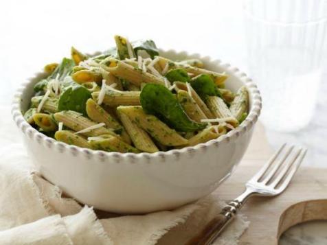 Meatless Monday: Penne With Spinach Sauce