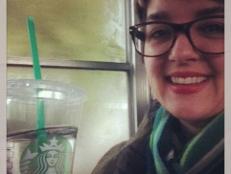 This woman named Beautiful Existence (her real name according to her website) has challenged herself to eat and drink only at Starbucks in 2013.