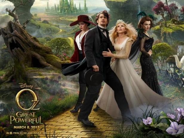 Oz The Great And Powerful Movie Menu