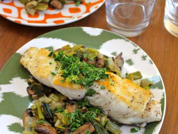 Easy Italian Seared Halibut Recipe | Devour | Cooking Channel