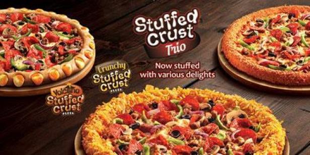 pizza hut unveils crunchy