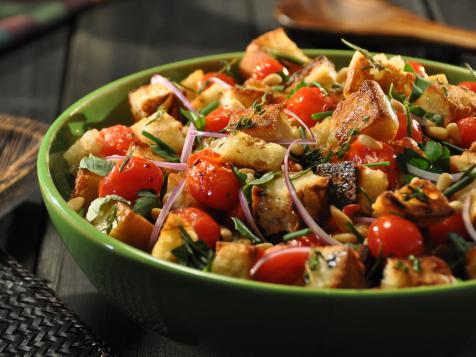 Pine Nut Bread Salad