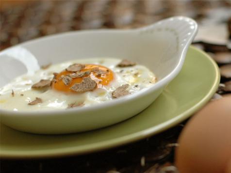 Fried Eggs With Truffles