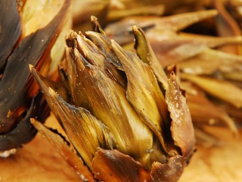 Carciofi Alla Brace: Artichokes Cooked in Ash