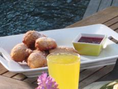 Cooking Channel serves up this Lemon Ricotta Fritters with Fresh Berry Jam recipe from Bobby Flay plus many other recipes at CookingChannelTV.com