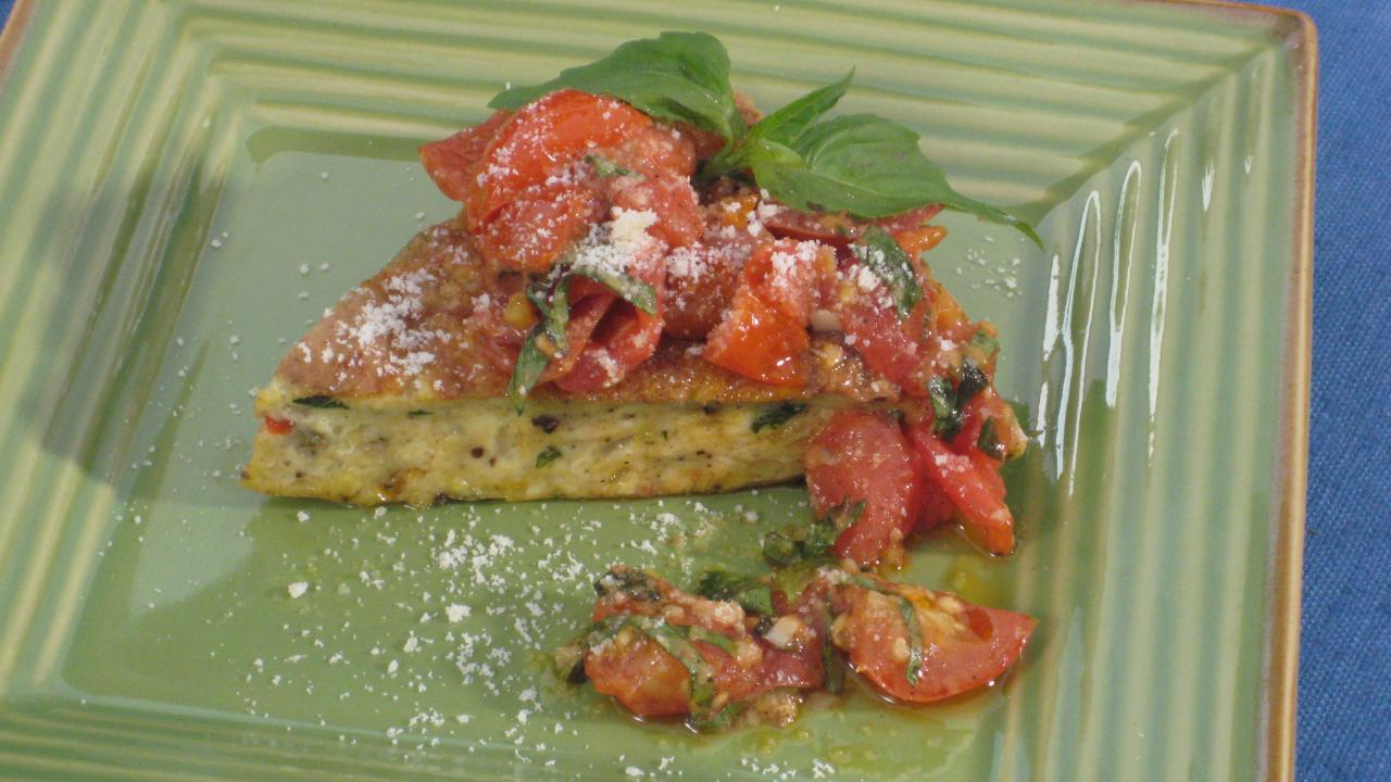 Bobby's Frittata With Peppers