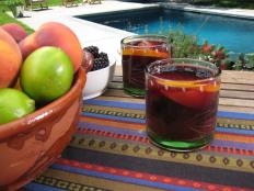 Cooking Channel serves up this Sangria Sunrise recipe from Bobby Flay plus many other recipes at CookingChannelTV.com