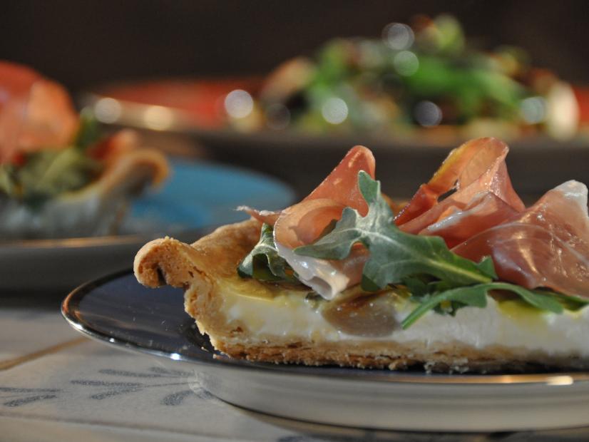 Goat Cheese Quiche with Prosciutto Recipes Cooking Channel Recipe