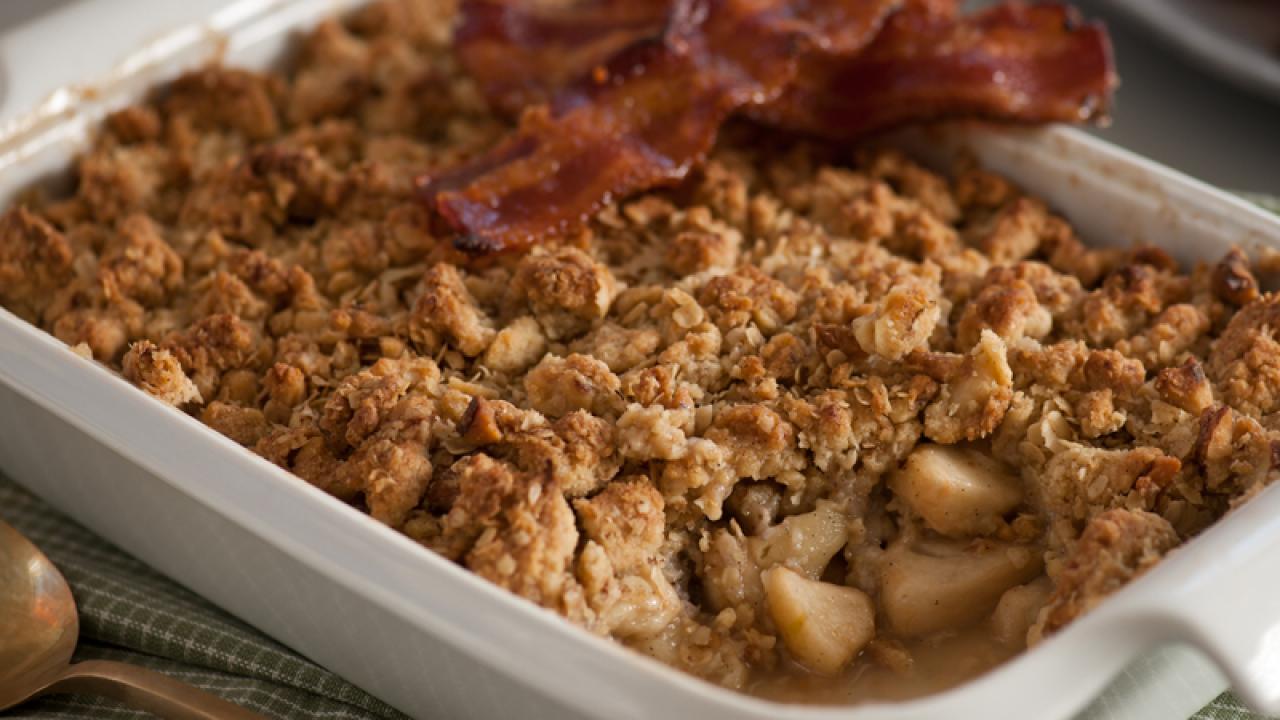 Maple Crumble & Candied Bacon