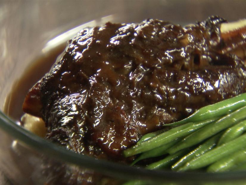 Braised Port Lamb Shanks Recipes Cooking Channel Recipe Chuck