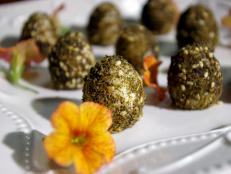 Cooking Channel serves up this Herb-Rolled Quail's Eggs recipe from Laura Calder plus many other recipes at CookingChannelTV.com