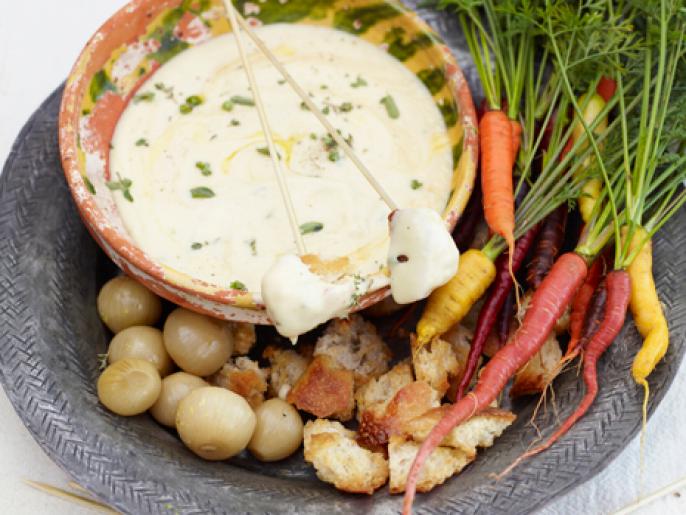 Easy Cheese Fondue Recipes Cooking Channel Recipe Jamie Oliver