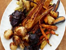 Cooking Channel serves up this Roast Vegetable Mega Mix recipe from Jamie Oliver plus many other recipes at CookingChannelTV.com