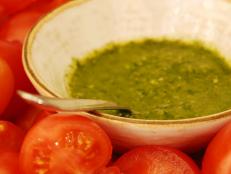Cooking Channel serves up this Parsley-Lemon Pesto recipe from David Rocco plus many other recipes at CookingChannelTV.com