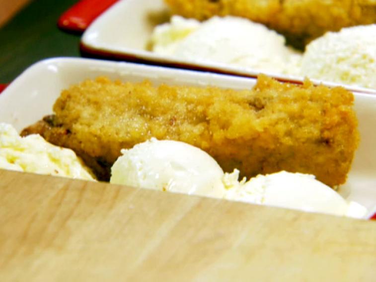 Fried Mars Bars with Ice Cream Recipes Cooking Channel Recipe Chuck Hughes Cooking Channel