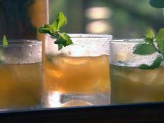 Cooking Channel serves up this Stonefruit and Mint Julep recipe from Michael Chiarello plus many other recipes at CookingChannelTV.com