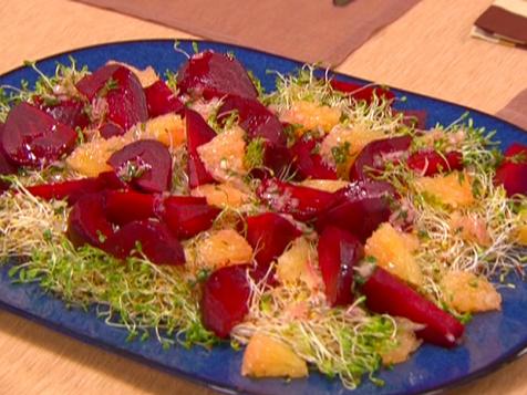 Roasted Beet and Grapefruit Salad