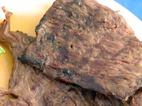 Lemon Marinated Carne Asada