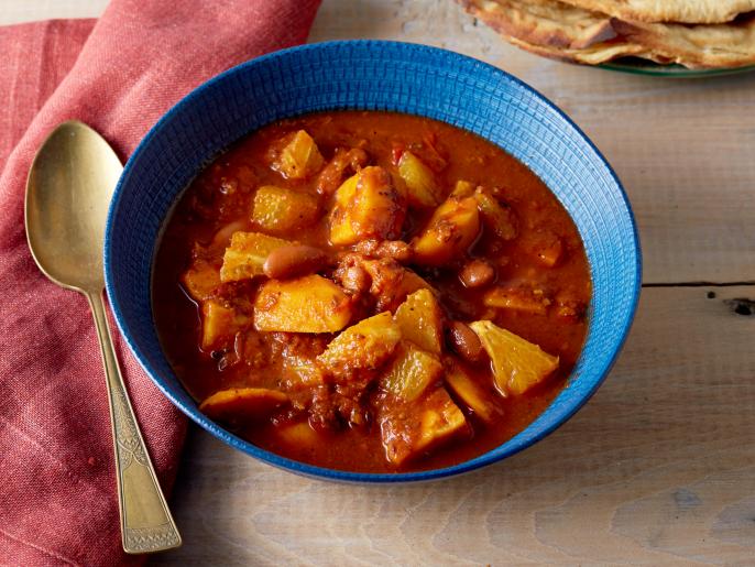 Kidney Bean Stew with Sweet Potatoes and Oranges Recipes Cooking