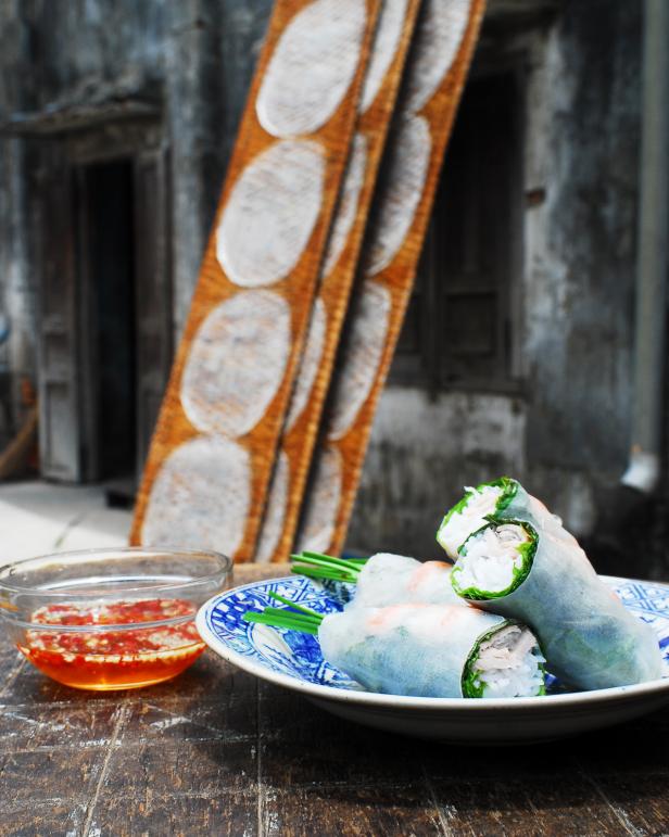 Soft Rice Paper Rolls with Prawns and Pork Goi Cuon Recipes