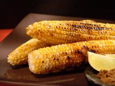 Cooking Channel serves up this Grilled Corn with Five Spice and Lime recipe from Roger Mooking plus many other recipes at CookingChannelTV.com