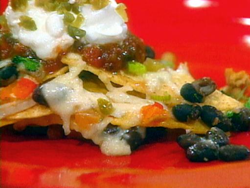 Turkey Nachos : Recipes : Cooking Channel Recipe | Cooking Channel