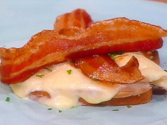 Hot Browns OpenFaced Turkey Sandwiches with Parmesan Cream Sauce and