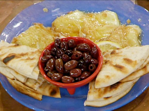 Greek Saganaki Recipe  Emeril Lagasse  Food Network