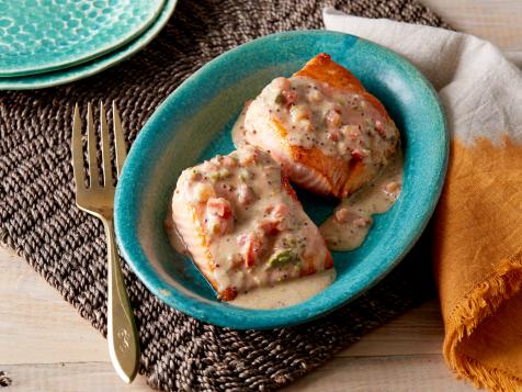 Salmon with Coconut Sauce