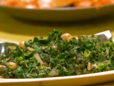 Cooking Channel serves up this Indian Spinach and Chickpeas
 recipe from Dave Lieberman plus many other recipes at CookingChannelTV.com