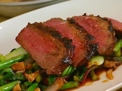 Szechwan-Marinated Flat Iron Steak