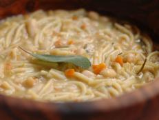 Cooking Channel serves up this Pasta E Fagioli recipe from David Rocco plus many other recipes at CookingChannelTV.com