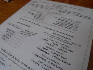 meatball menu features variety of meatballs
