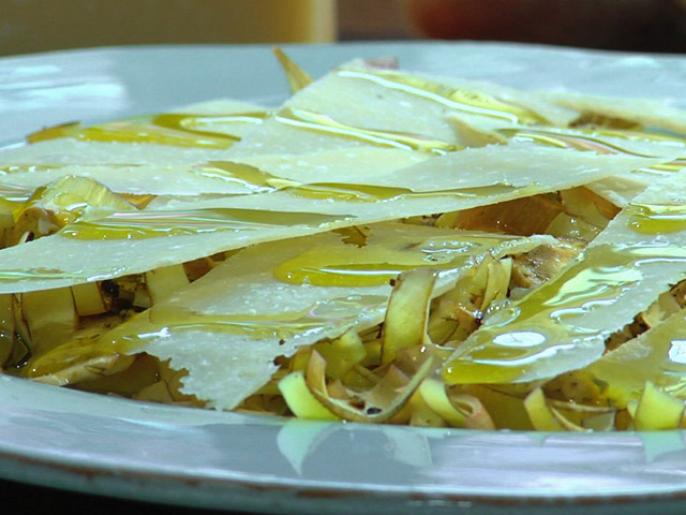 Insalata de Carciofi: Raw Artichoke Salad : Recipes : Cooking Channel