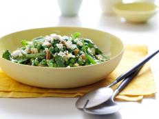 Cooking Channel serves up this Pea, Feta and Mint Salad recipe from Bill Granger plus many other recipes at CookingChannelTV.com