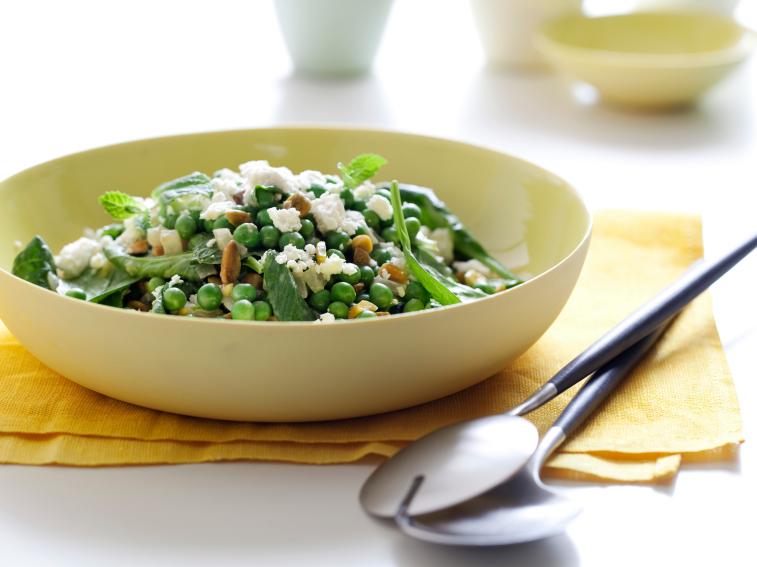 Pea, Feta and Mint Salad Recipes Cooking Channel Recipe Bill