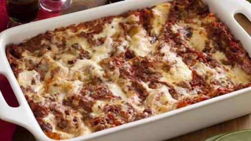 Lasagne Alla Bolognese : Recipes : Cooking Channel Recipe | Debi Mazar and  Gabriele Corcos | Cooking Channel