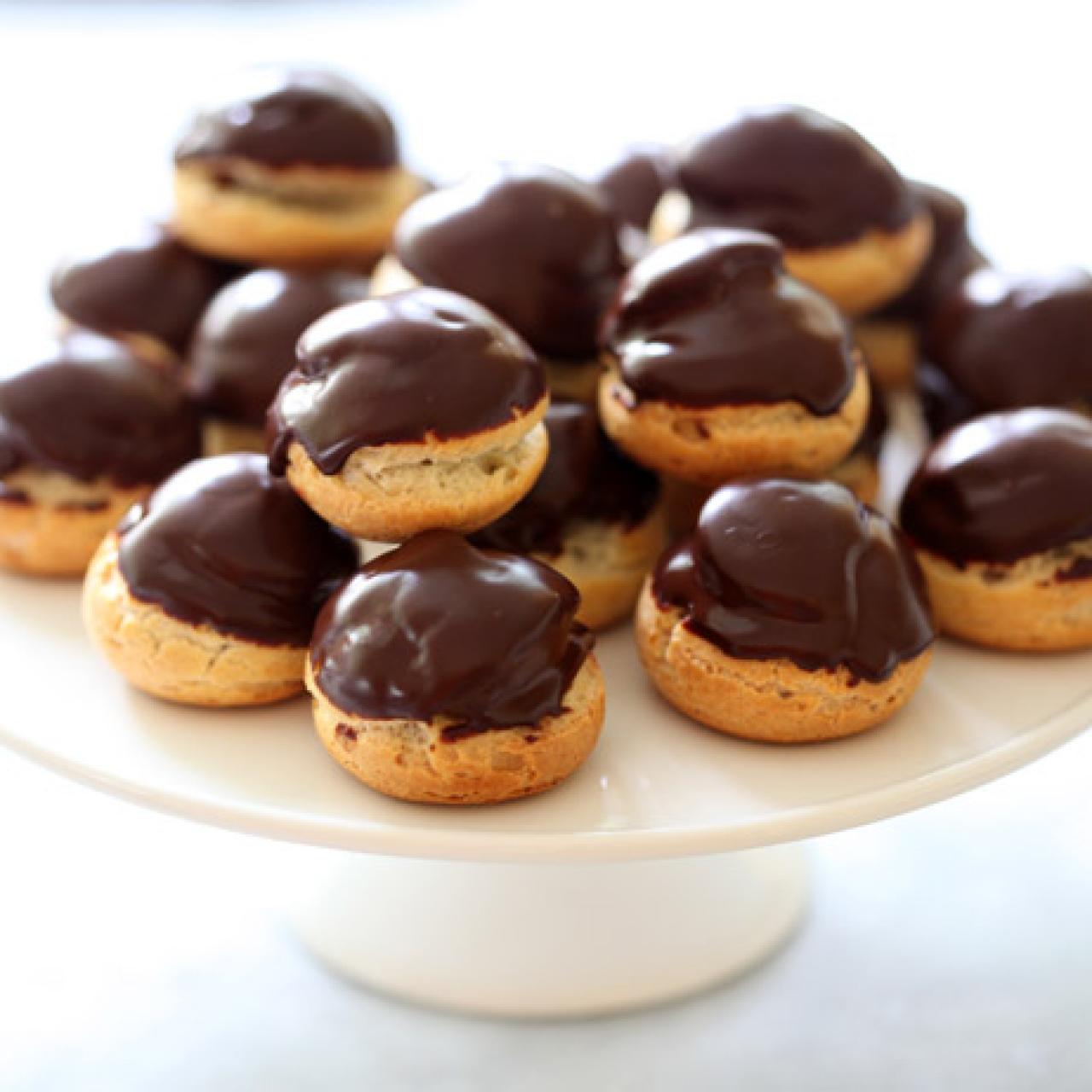 How to Make Cream Puffs with Chocolate Ganache : Cooking Channel